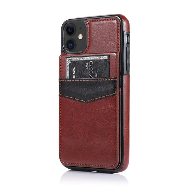 Professionellt Skal med Kortfack (LEMAN) - iPhone 12 Mini