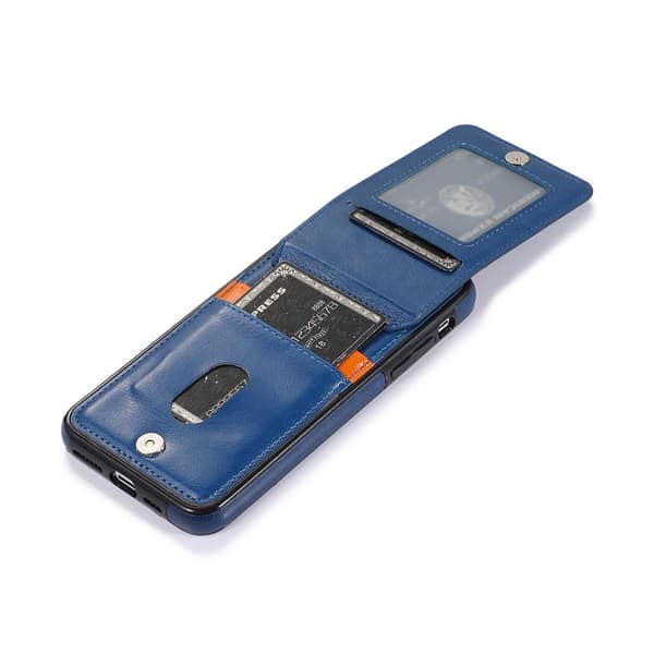 Professionellt Skal med Kortfack (LEMAN) - iPhone 12 Mini