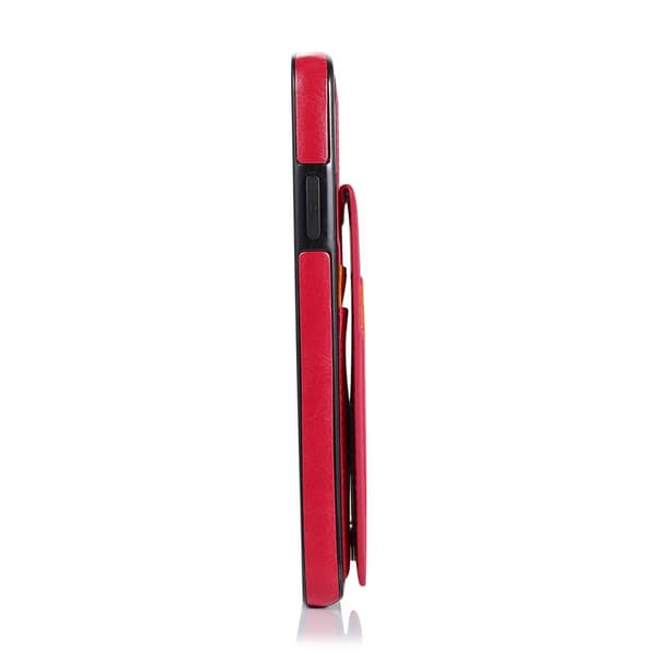 iPhone 12 Pro Max - Stilsäkert Praktiskt Skal med Korthållare (LEMAN)