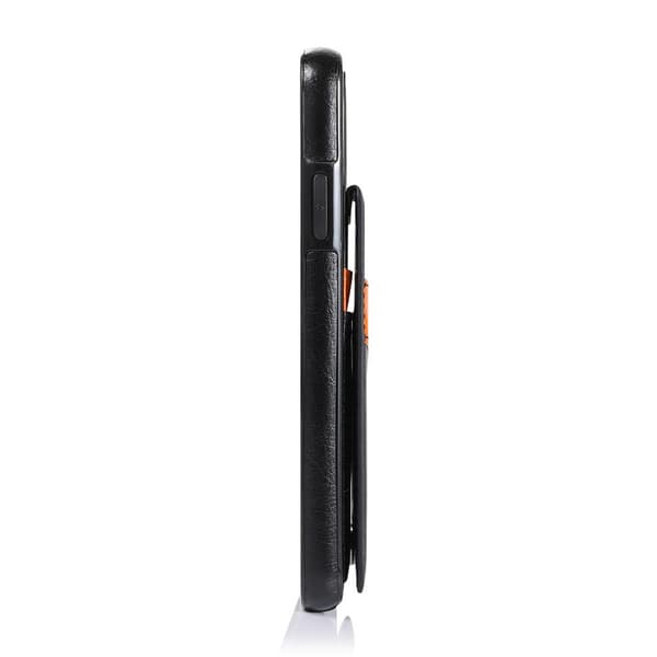 iPhone 12 Mini - Genomtänkt LEMAN Skal med Korthållare