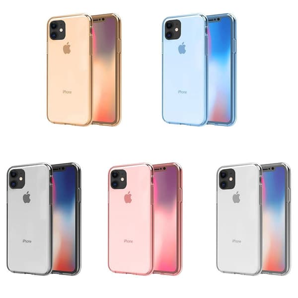 iPhone 12 Mini - Stötdämpande Stilrent Dubbelsidigt Silikonskal