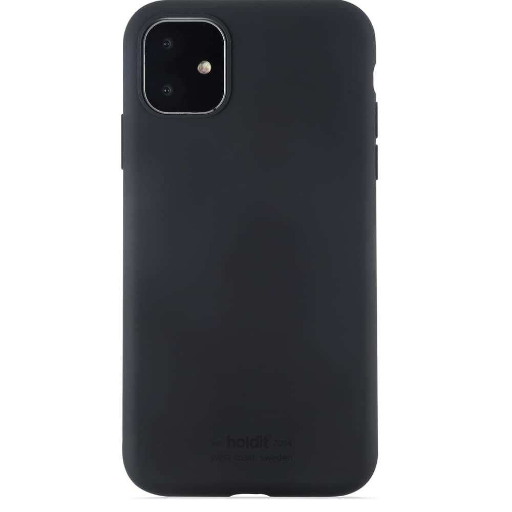Holdit Mobilskal Silicone iPhone 11 Black