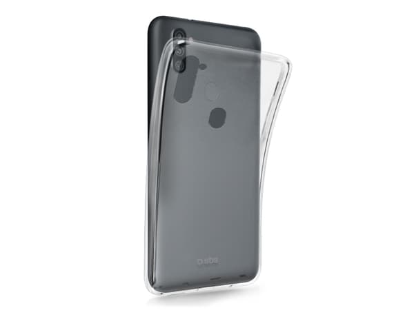 SBS TESKINSAA12T, Suojus, Samsung, Galaxy A12, 16,5 cm (6.5"), Läpinäkyvä