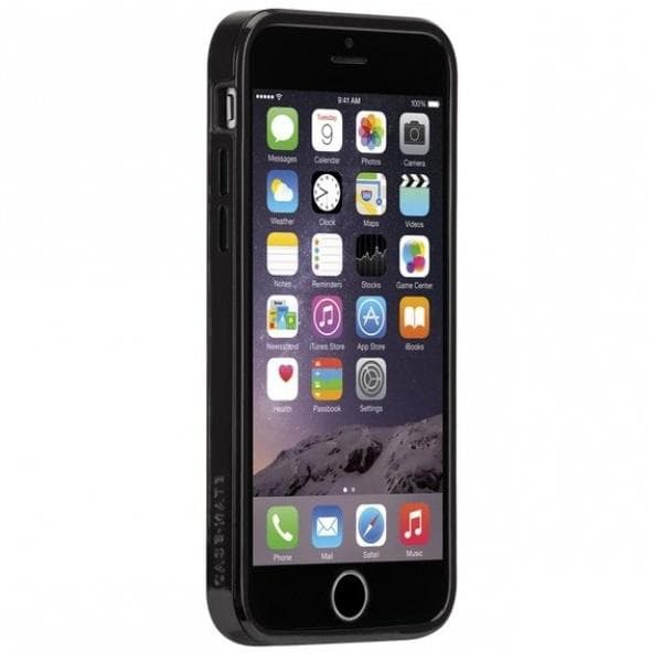 Case-Mate Carbon Alloy Skal till iPhone 6 / 6S  - Svart