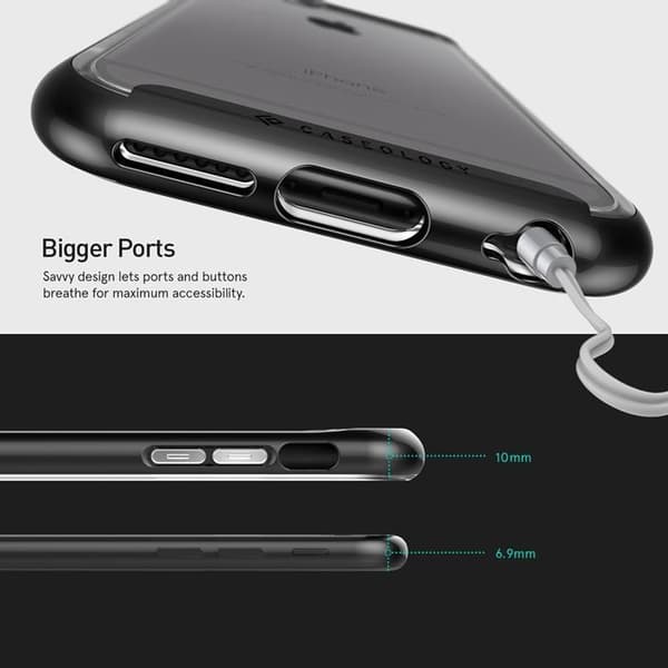 Caseology SkyFall Skal till Apple iPhone 6(S) Plus  - Svart