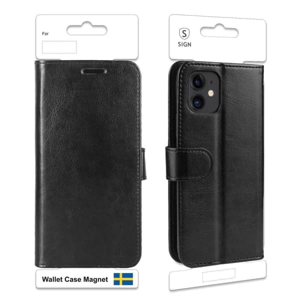 Sign Plånboksfodral för Apple iPhone 11 - Svart