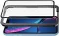 Miniatyrbild 3 av 3: SiGN Heltäckande Härdat Glas Skärmskydd för iPhone 11 & XR + Monteringsram