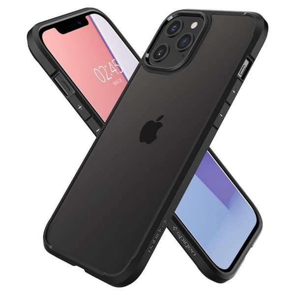 SPIGEN Ultra Hybrid iPhone 12 & 12 Pro - Matte Black