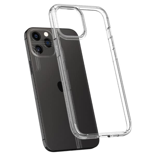 SPIGEN Ultra Hybrid iPhone 12 Pro Max Skal - Crystal Clear