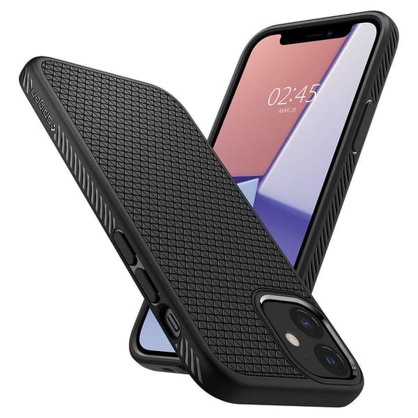 SPIGEN Liquid Air iPhone 12 Mini - Matte Black