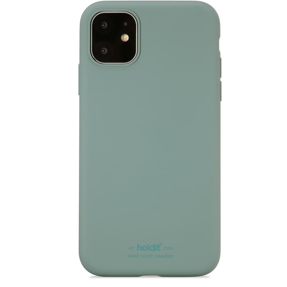 Holdit Mobilskal Silicone iPhone 11 Moss Green