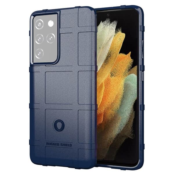 Rugged Shield skal Samsung Galaxy S21 Ultra : Färg - Blå