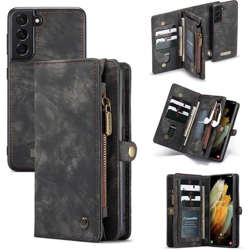 Multiplånbok CaseMe 11-kort Samsung Galaxy S21 Plus