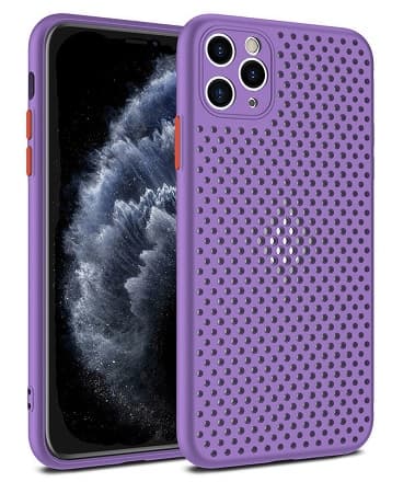 iphone 12 / iPhone 12 Pro Skal - Breathe Lila