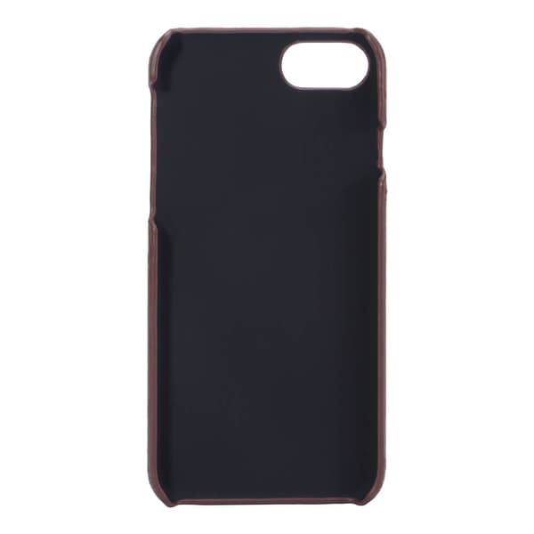 Kännykän kansi iPhone 6 / 7 / 8 / SE Korttilokero Ruskea