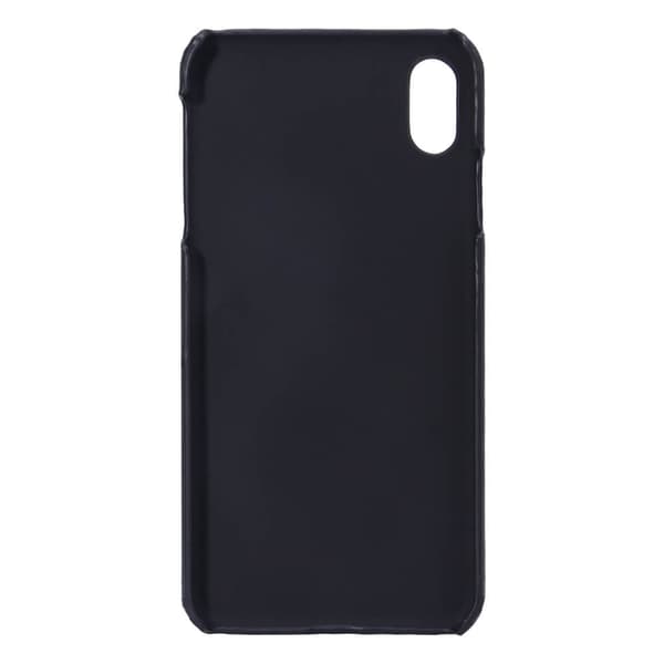 Kännykän kansi iPhone X / XS Max Card -lokero Musta