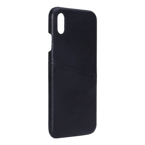 Kännykän kansi iPhone X / XS Max Card -lokero Musta
