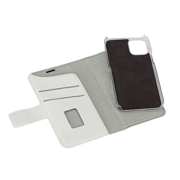Lommebokveske iPhone 12 Mini Saffiano White