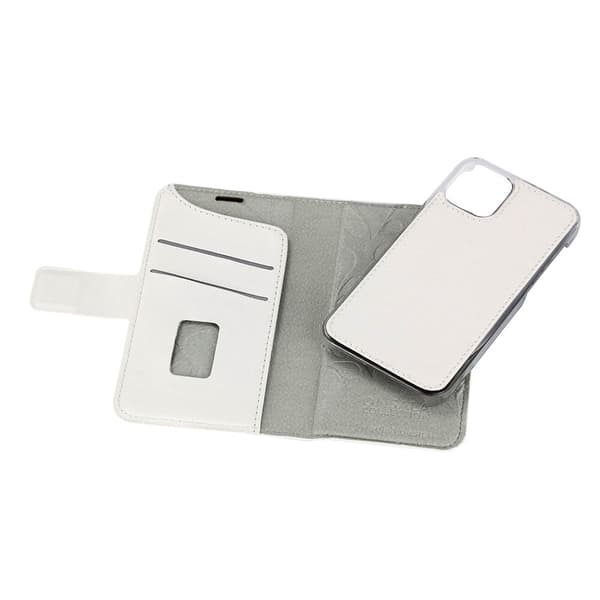 Lommebokveske iPhone 12 Mini Saffiano White