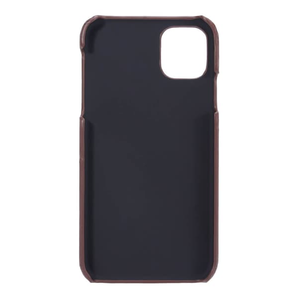 ONSALA Mobildeksel Brun med Kortlomme iPhone 11