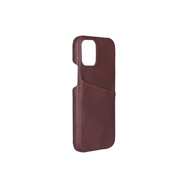ONSALA Suojakuori Ruskea korttipaikalla iPhone 12  Mini