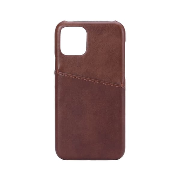 ONSALA Mobildeksel Brun med Kortlomme iPhone 11 Pro