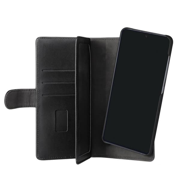 Lompakko 2in1 7 Korttipaikkaa Musta - Samsung S20 Plus