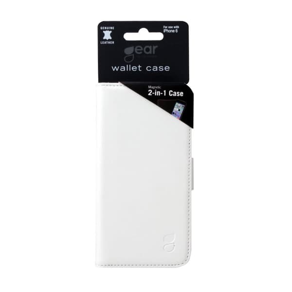 Wallet 2-i-1 Hvid - iPhone 6/6S