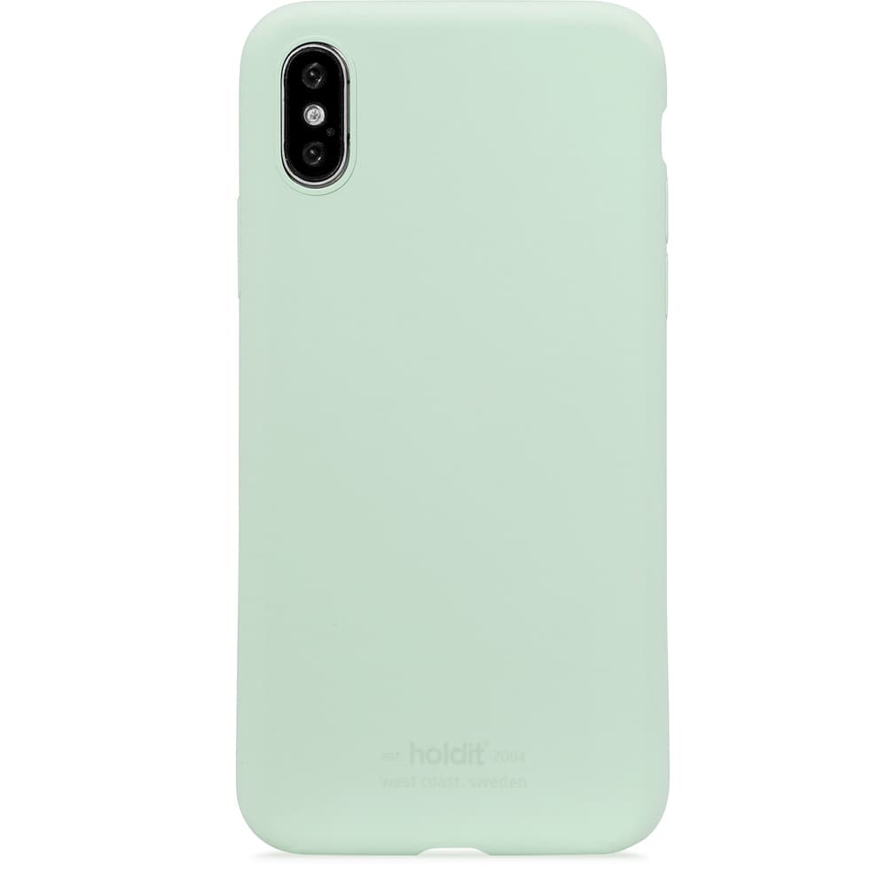 Holdit Mobilskal Silicone iPhone X/Xs Mint
