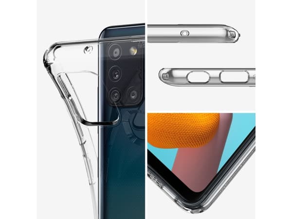 Spigen ACS00975, Etui, Samsung, Galaxy A21s, 16,5 cm (6.5"), Gjennomsiktig