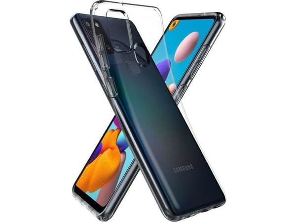 Spigen ACS00975, Etui, Samsung, Galaxy A21s, 16,5 cm (6.5"), Gjennomsiktig