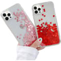 Pikkukuva 1 / 11: iPhone 12 Pro - Moving Glitter 3D Bling Kuori / Suoja