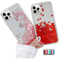 Pikkukuva 1 / 11: iPhone 12 Pro - Moving Glitter 3D Bling Kuori / Suoja