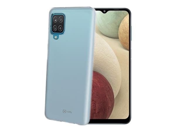 Celly Gelskin, Suojus, Samsung, Galaxy A12, 16,5 cm (6.5"), Läpinäkyvä