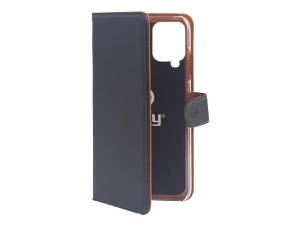 Celly WALLY945, Folio-kotelo, Samsung, Galaxy A12, 16,5 cm (6.5"), Musta
