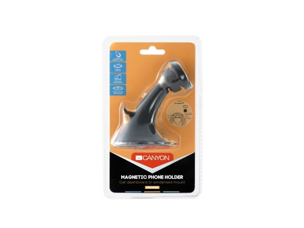 Canyon CH-6 - Bilholder for mobiltelefon - front car dashboard - svart
