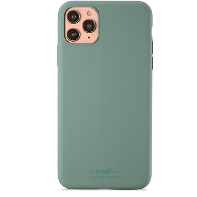 Holdit Mobilskal Silicone iPhone 11 Pro Max Moss Green
