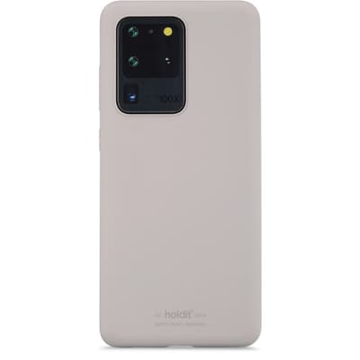 Holdit Mobilskal Silicone Galaxy S20 Ultra Taupe