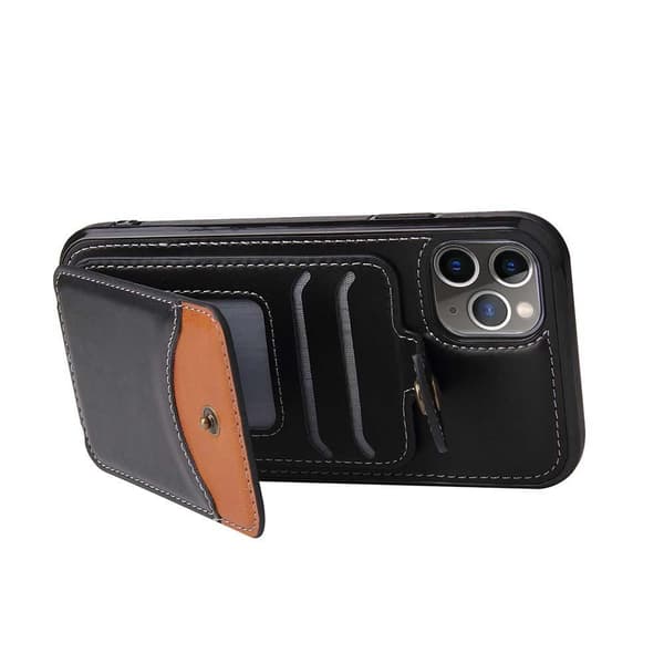 Praktiskt Skal med Kortfack - iPhone 12 Pro
