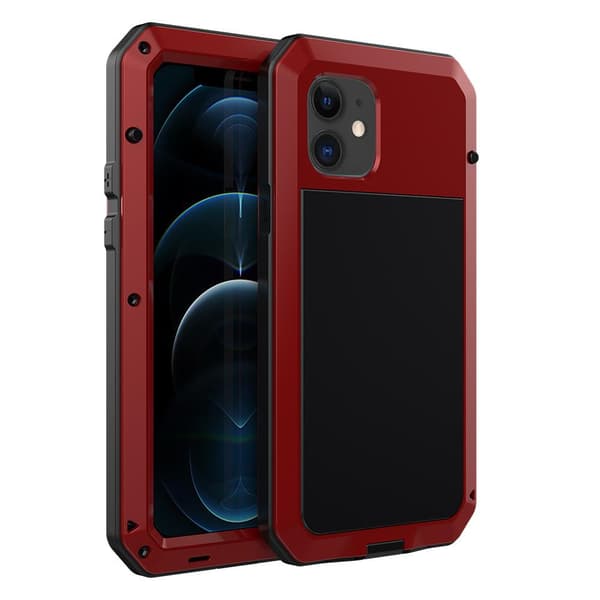 Stötdämpande HEAVY DUTY Skal i Aluminium - iPhone 12 Pro Max