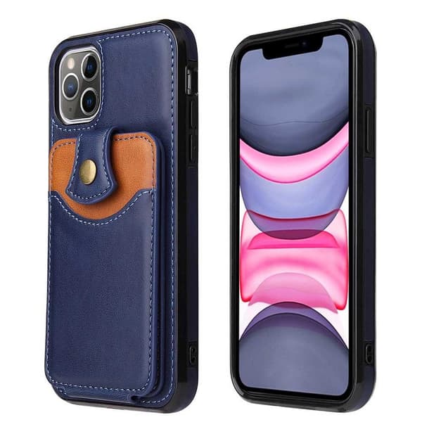 iPhone 12 Pro - Effektfullt Skal med Korthållare