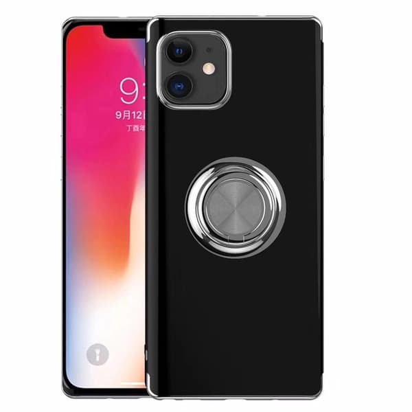 iPhone 12 - Praktiskt Stilrent Skal med Ringhållare