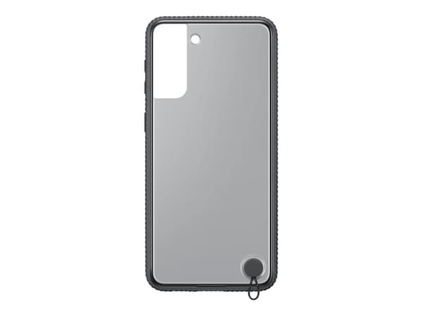 Samsung Clear Protective Cover EF-GG996 - Bagsidecover til mobiltelefon - sort - for Galaxy S21+ 5G