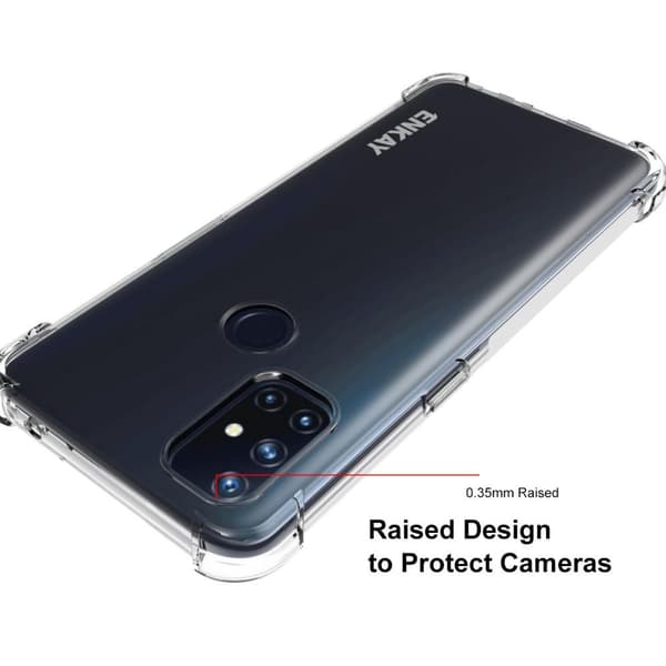 ENKAY TPU -kotelon liukumaton kansi OnePlus Nord N10 5G: lle