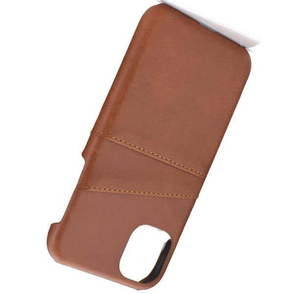 Professionellt Smidigt Skal med Kortfack - iPhone 12 Mini