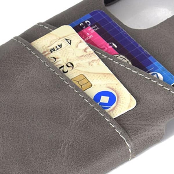 Professionellt Smidigt Skal med Kortfack - iPhone 12 Mini