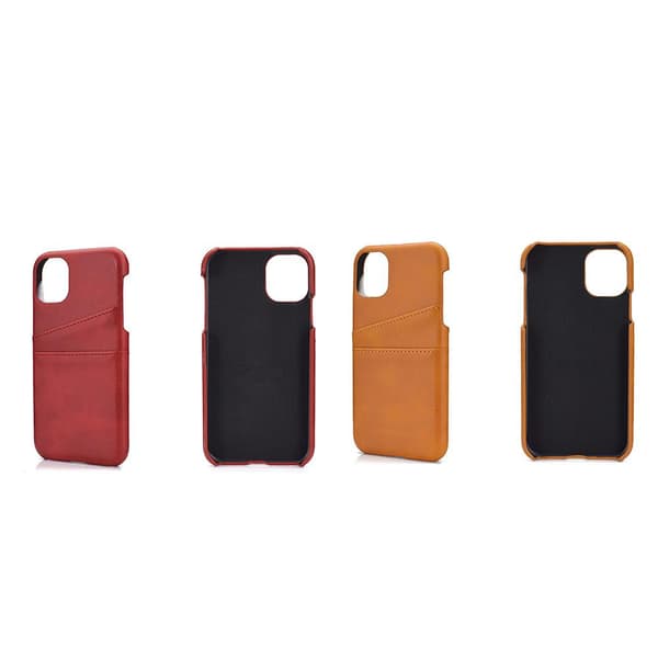 Professionellt Smidigt Skal med Kortfack - iPhone 12 Mini
