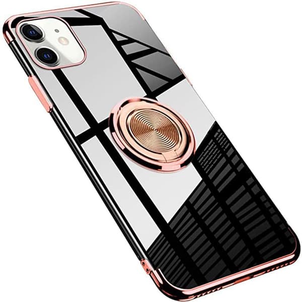 iPhone 12 Mini - Stilrent Skyddsskal med Ringhållare (FLOVEME)
