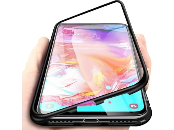 Magnetic Front + Back Magnetic Case for Xiaomi Mi 10T PRO 5G (Black) Universal