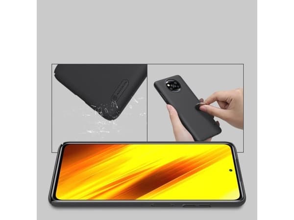 Nillkin Frostat fodral för Xiaomi Poco X3 NFC (Blue) universal